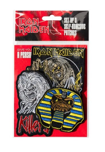 Iron Maiden - Set Of 3 - Patch Clearance Genuine