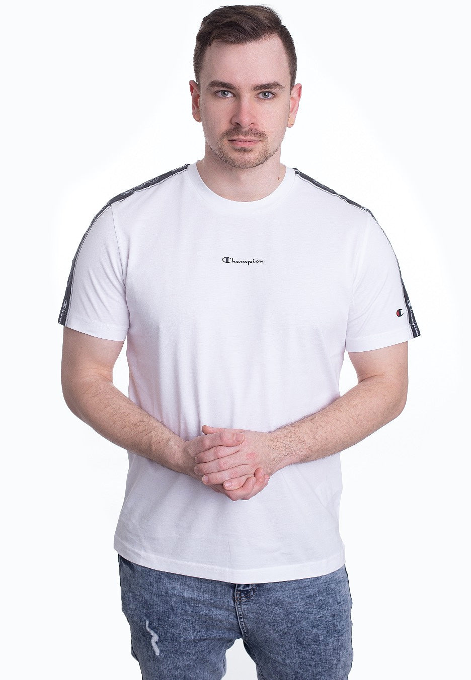 Champion - Crewneck White - T-Shirt Cheap Perfect