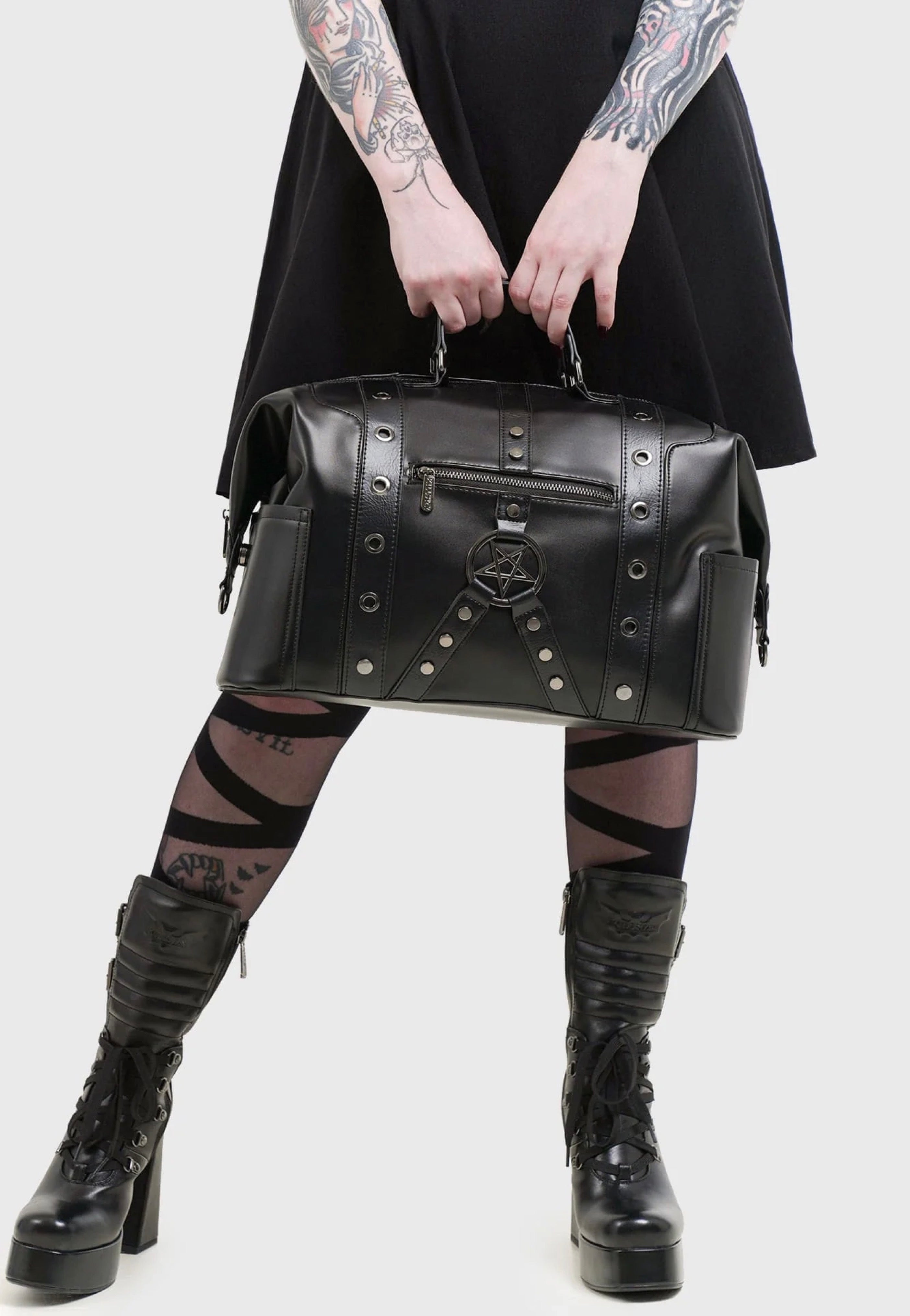 Killstar - Infusion Weekender Black - Bag Outlet Exclusive