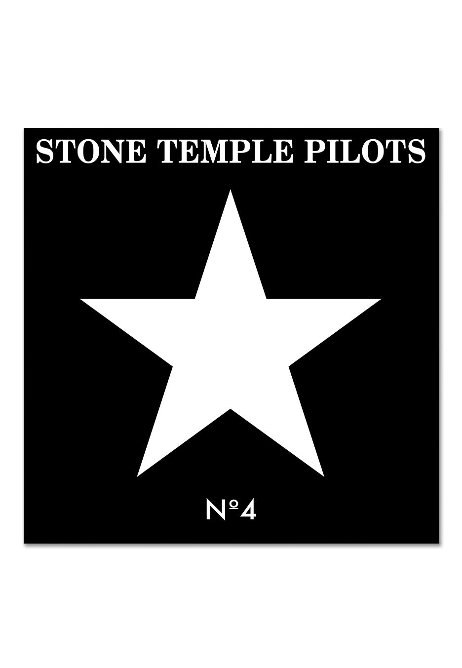 Stone Temple Pilots - No. 4 Ltd. White w/ Black - Splattered Vinyl Sast Cheap Pice