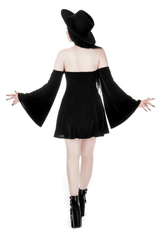 Restyle - Rosarium Mini Black - Dress Websites For Sale