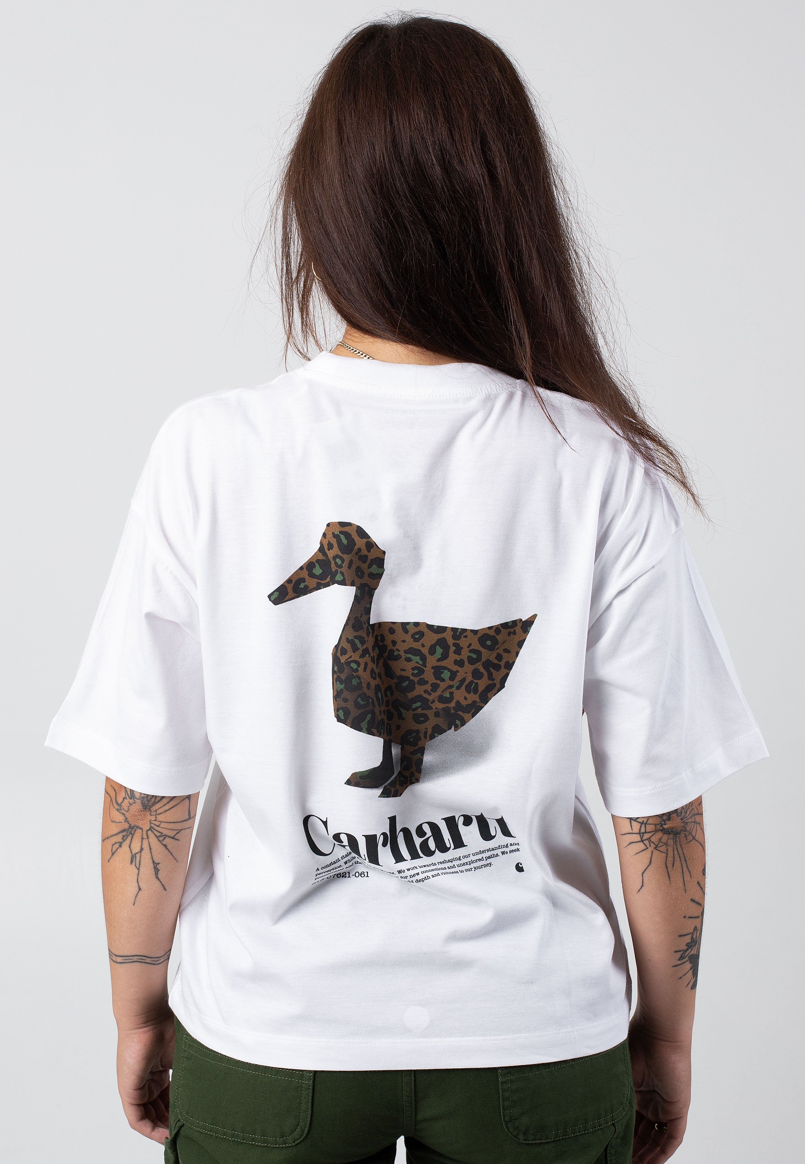 Carhartt WIP - W' Fold Leo White - T-Shirt