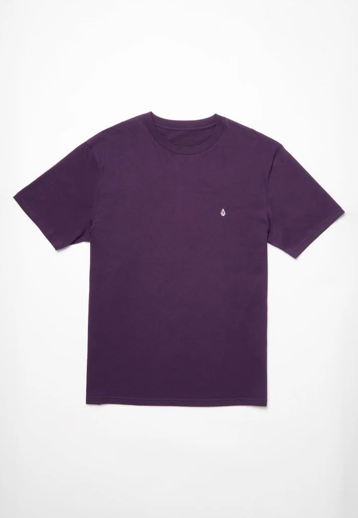 Volcom - Stone Blanks Basic Grape Royale - T-Shirt Outlet Sale Online