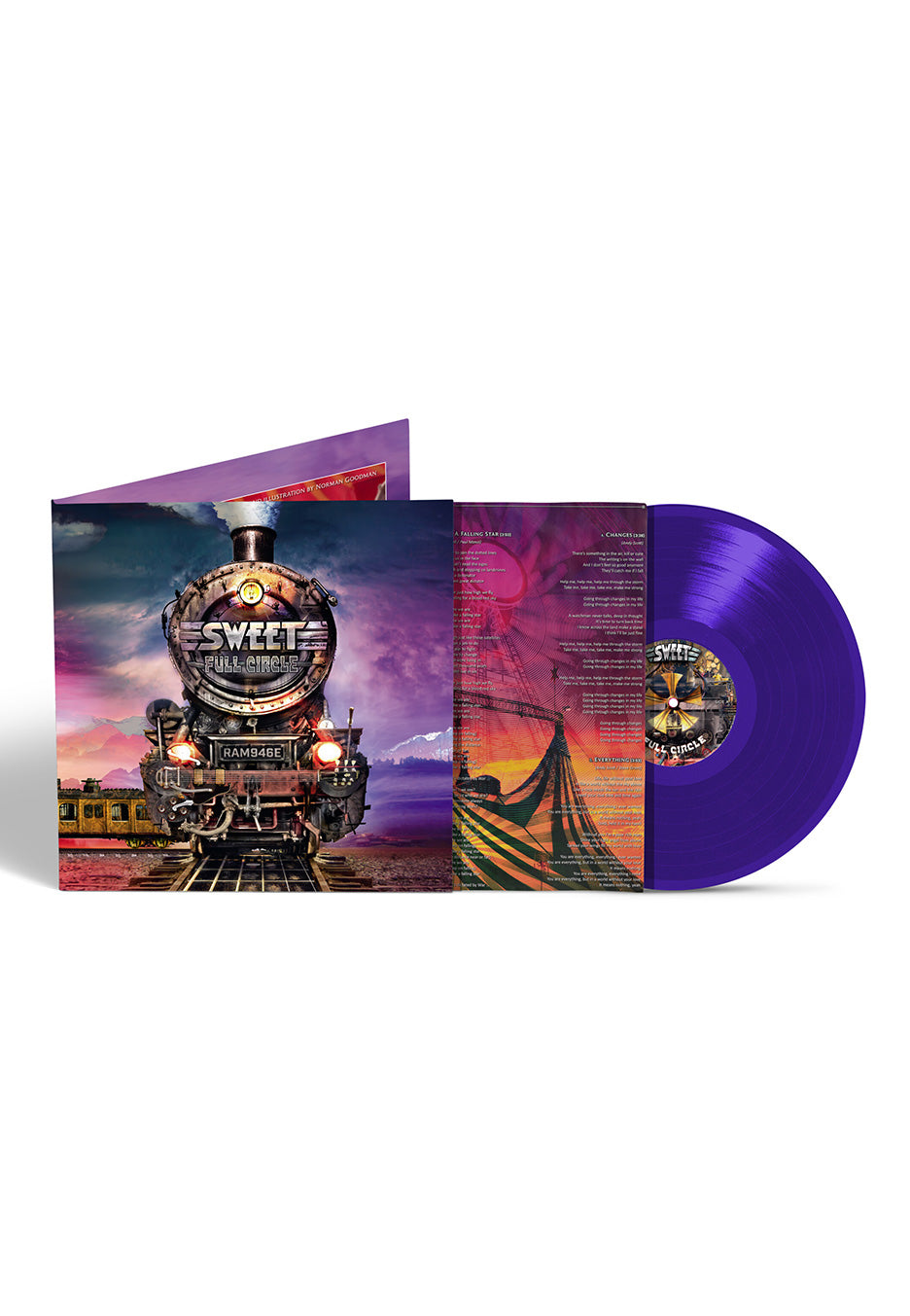 Sweet - Full Circle Ltd. Purple - Colored Vinyl Clearance Wholesale Pice