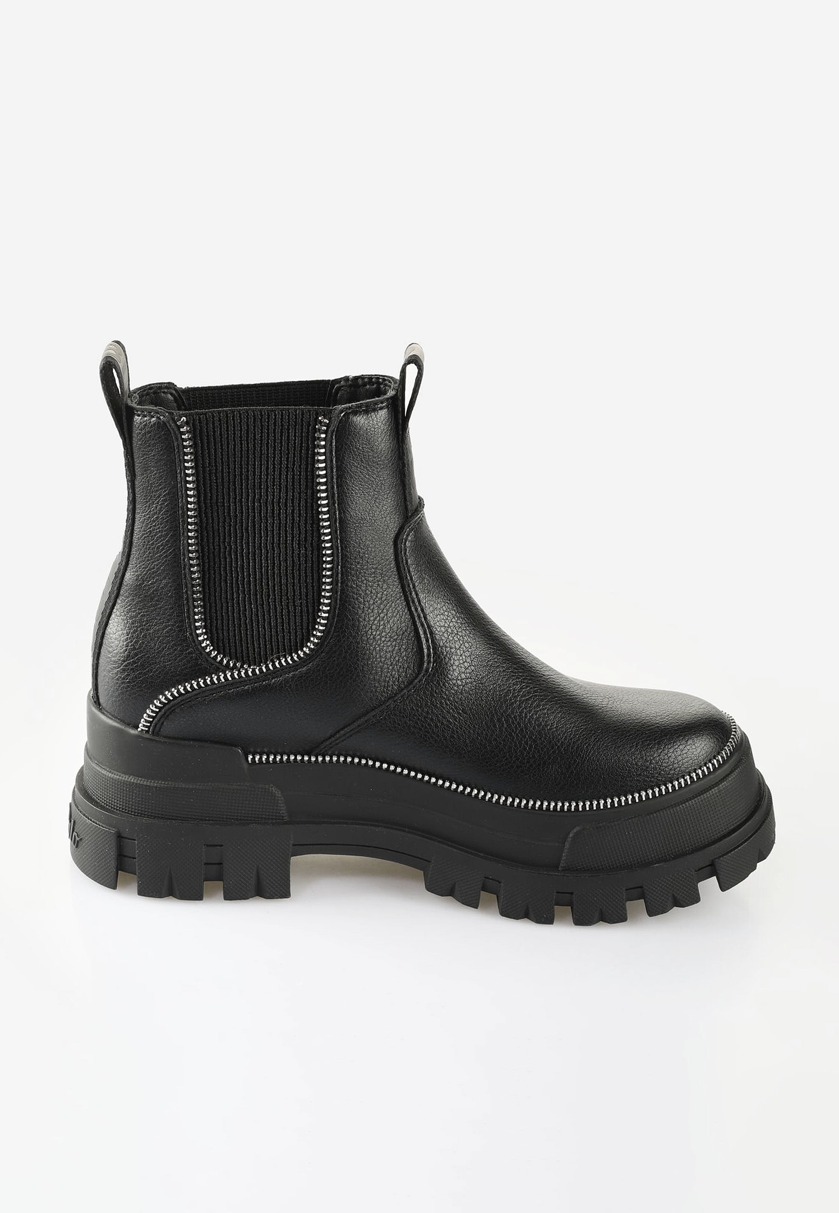 Buffalo - Aspha Chelsea Zip Black - Girl Shoes With Paypal Sale Online