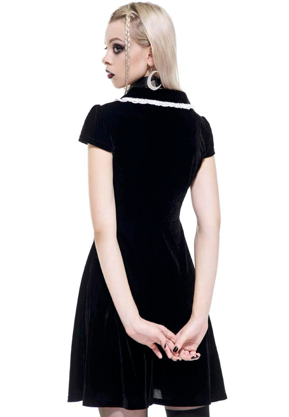 Killstar - Every Mourning Collar Black - Dress Collections Online