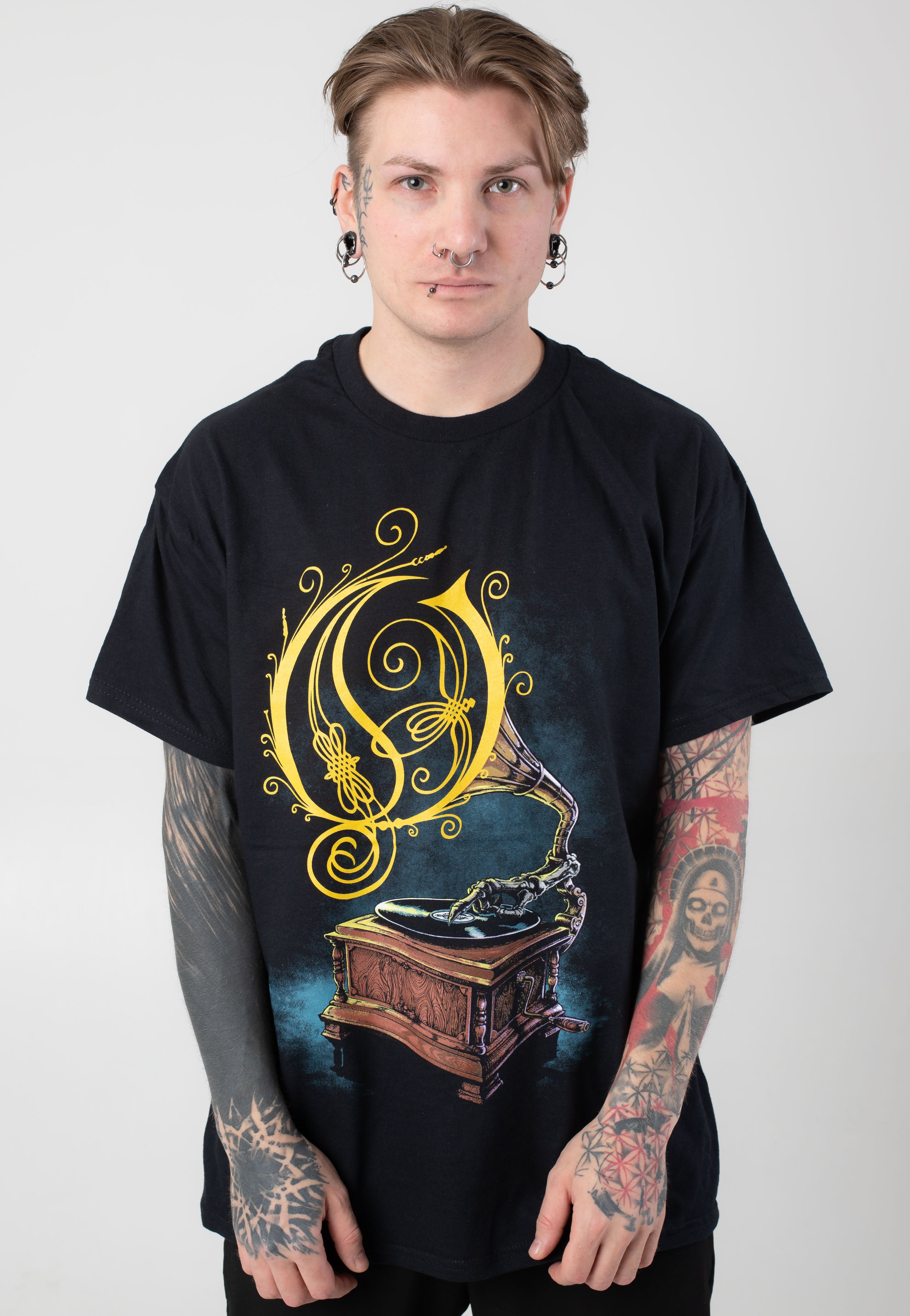 Opeth - Gramophone - T-Shirt Choice For Sale