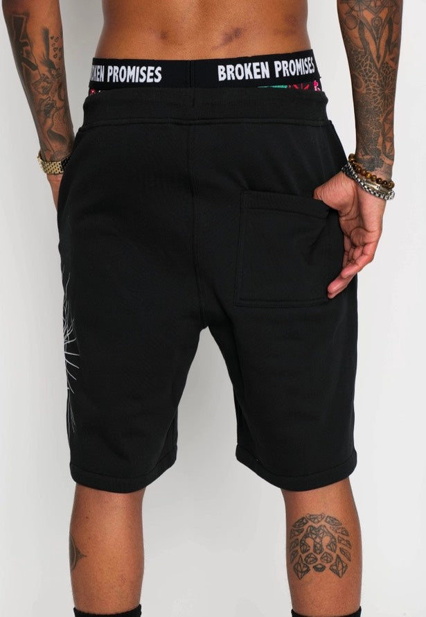 Broken Promises - Lsd Reaper Black - Shorts Cheap New Styles