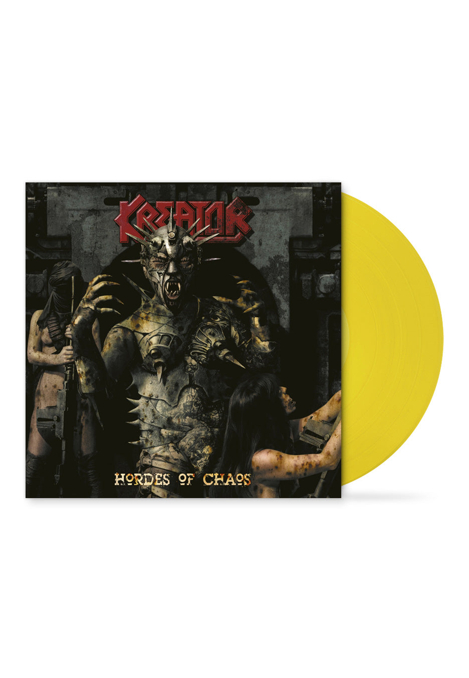 Kreator - Hordes Of Chaos (Remastered) Ltd. Transparent Yellow - Colored Vinyl With Credit Card Free Shipping