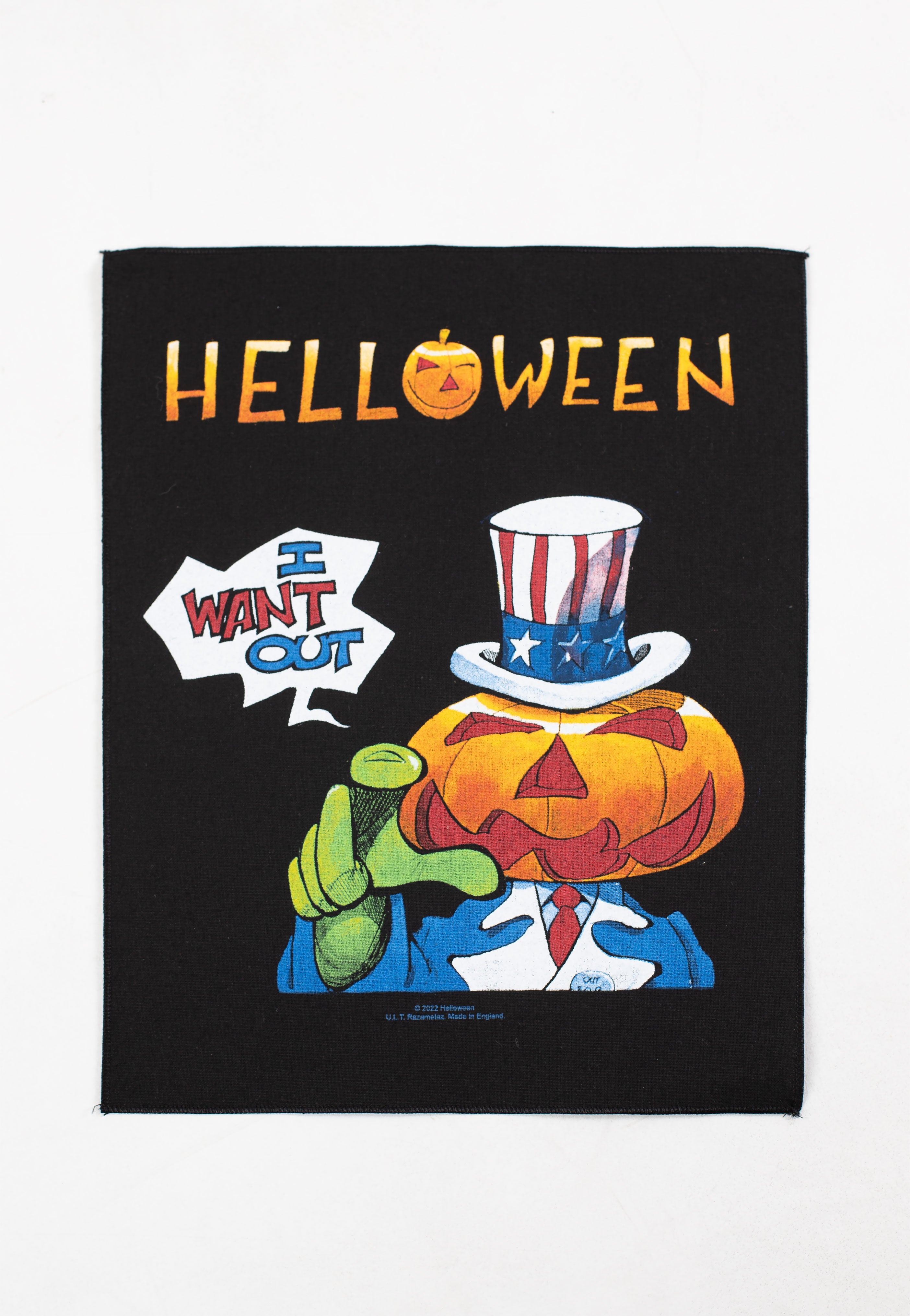 Helloween - I Want Out - Backpatch Inexpensive