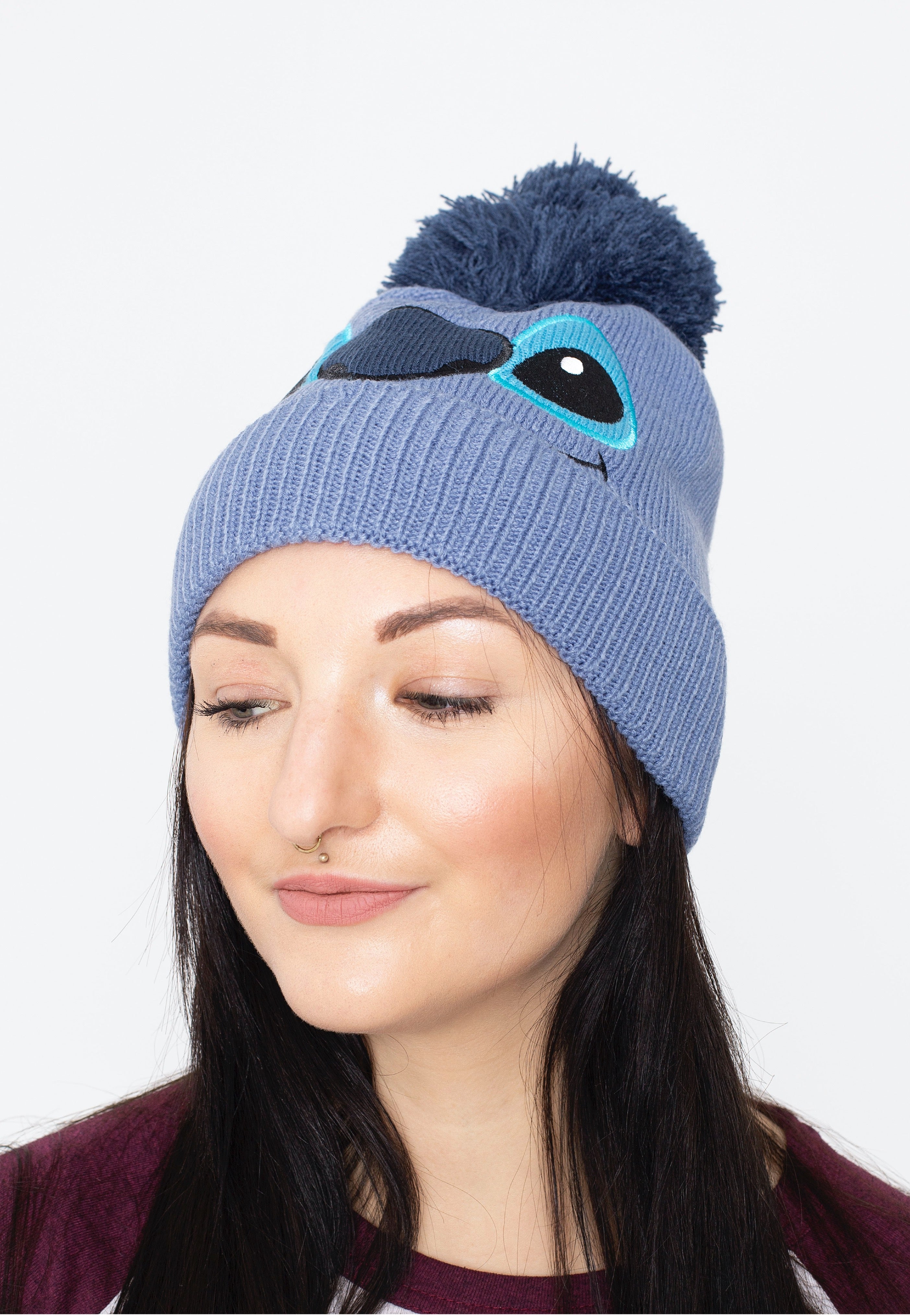 Lilo & Stitch - Face Blue - Beanie Sale Cheap Online