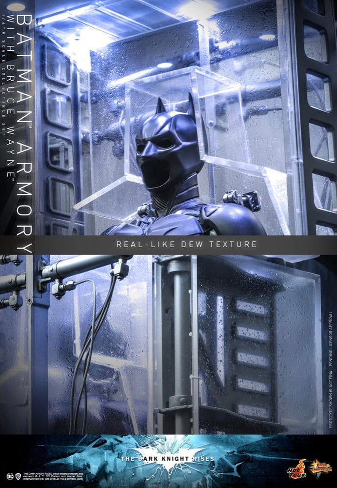 Batman - The Dark Knight Rises Batman Armory With Bruce Wayne 1:6 Movie Masterpiece - Figure Buy Cheap Sast