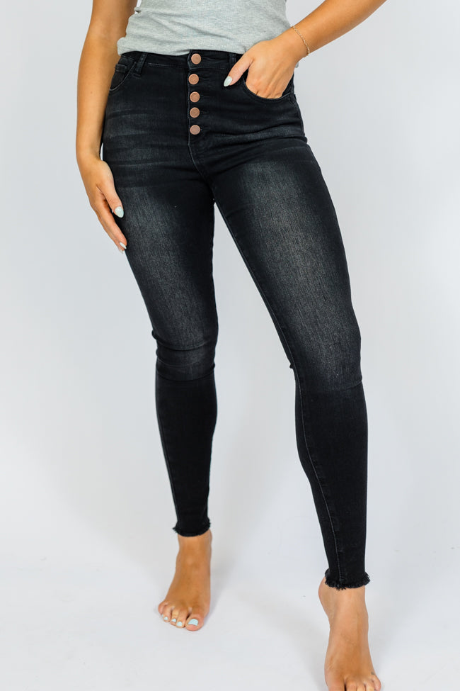 Chelsie Black Skinny Jeans Cheap For Nice