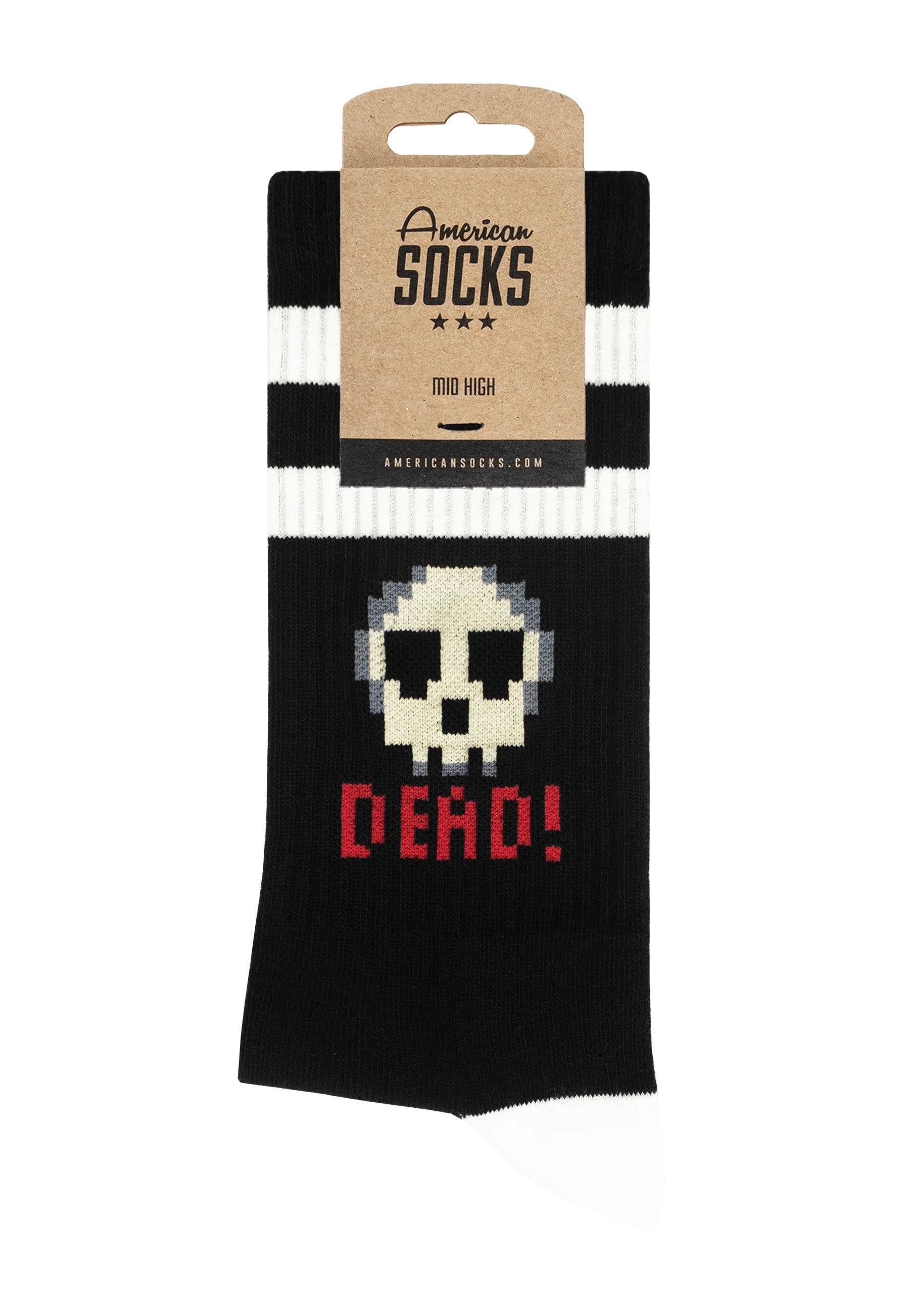 American Socks - Dead Mid High Black - Socks Discount Cheap Online