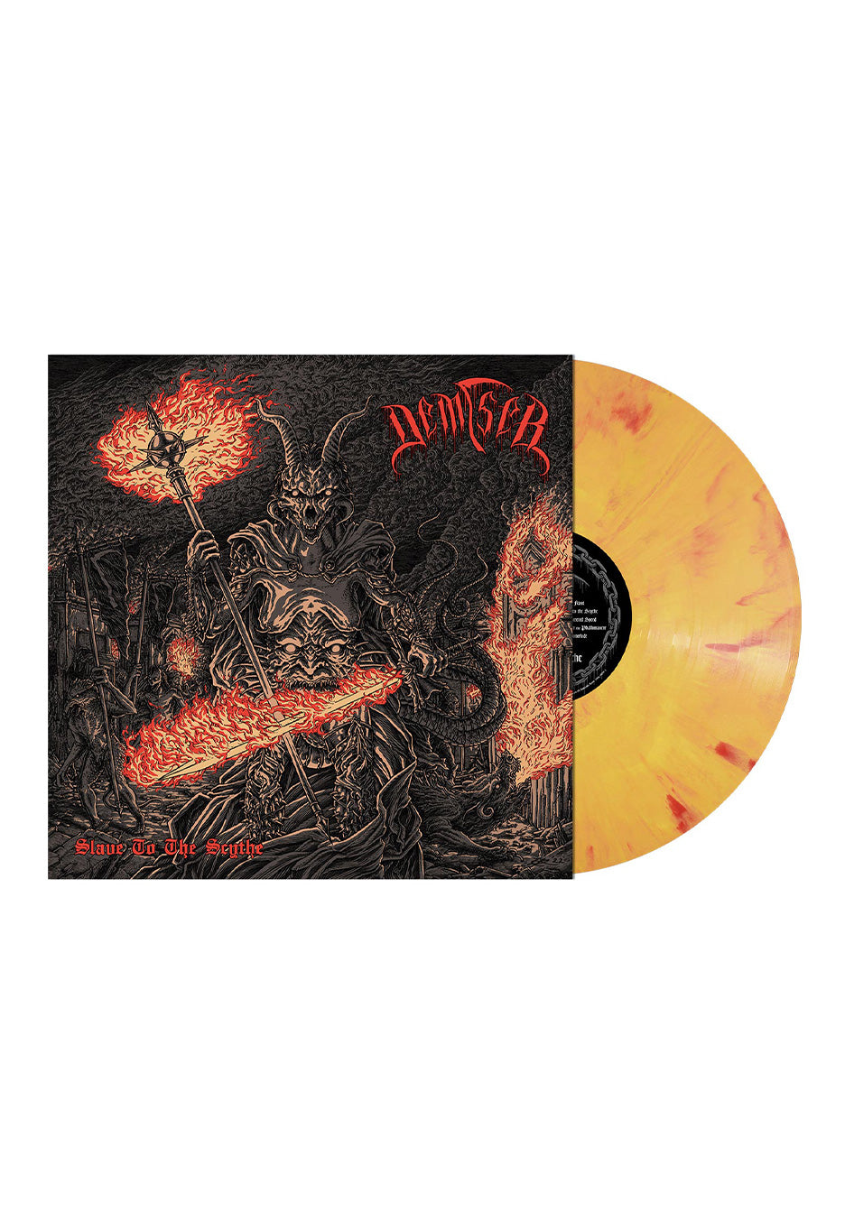 Demiser - Slave To The Scythe Ltd. Carbureted Fire Solar Flare Yellow - Colored Vinyl Cheapest Pice