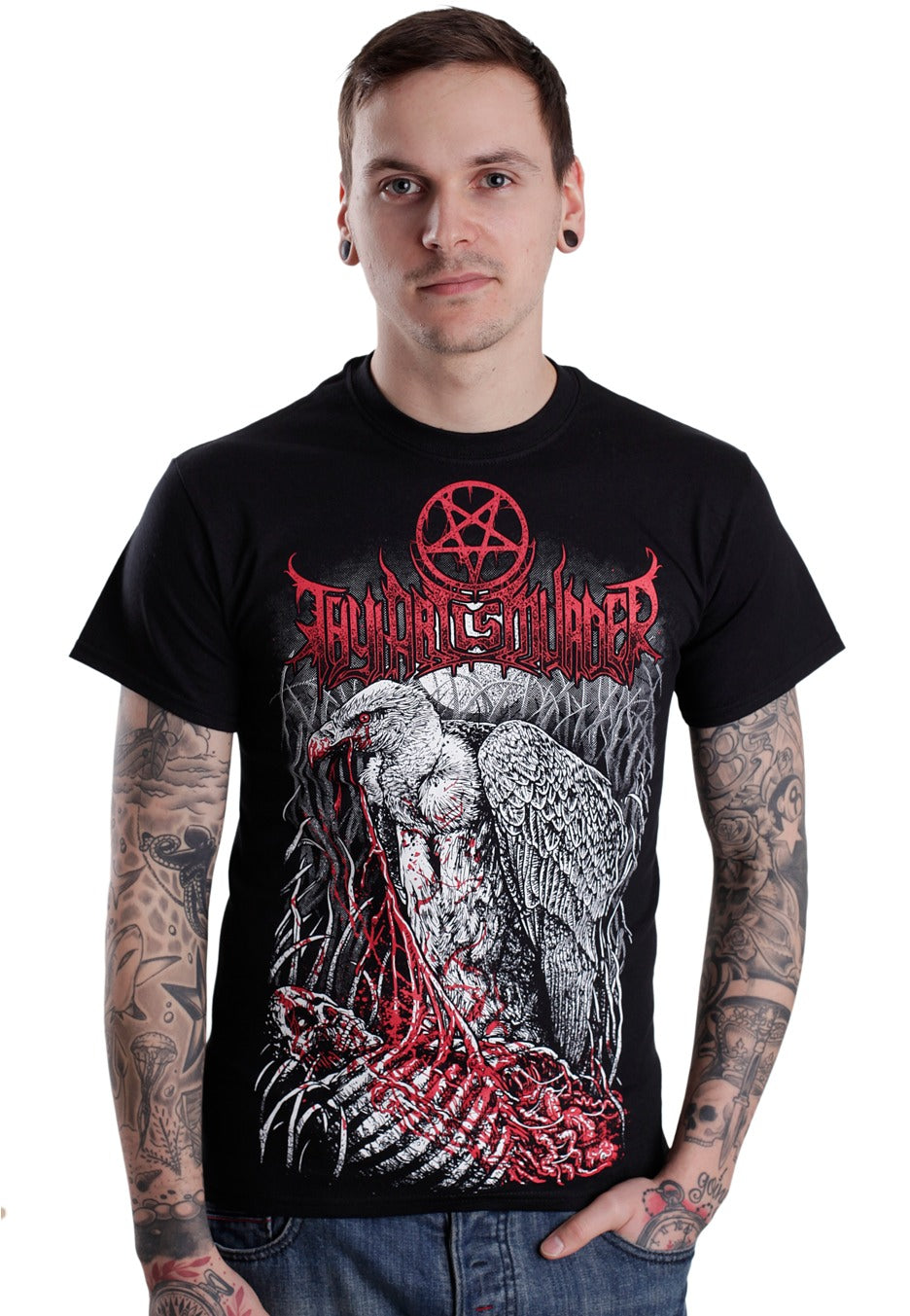 Thy Art Is Murder - Vulture - T-Shirt Shipping Discount Sale