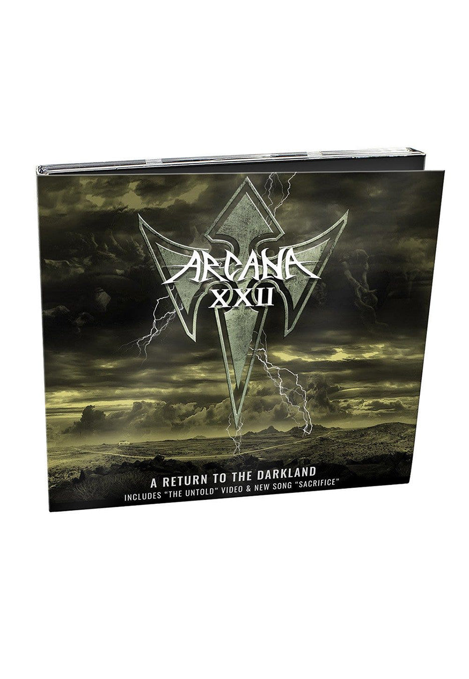 Arcana XXII - A Return To The Darkland / The Untold - Digipak CD + DVD Deals Cheap Pice