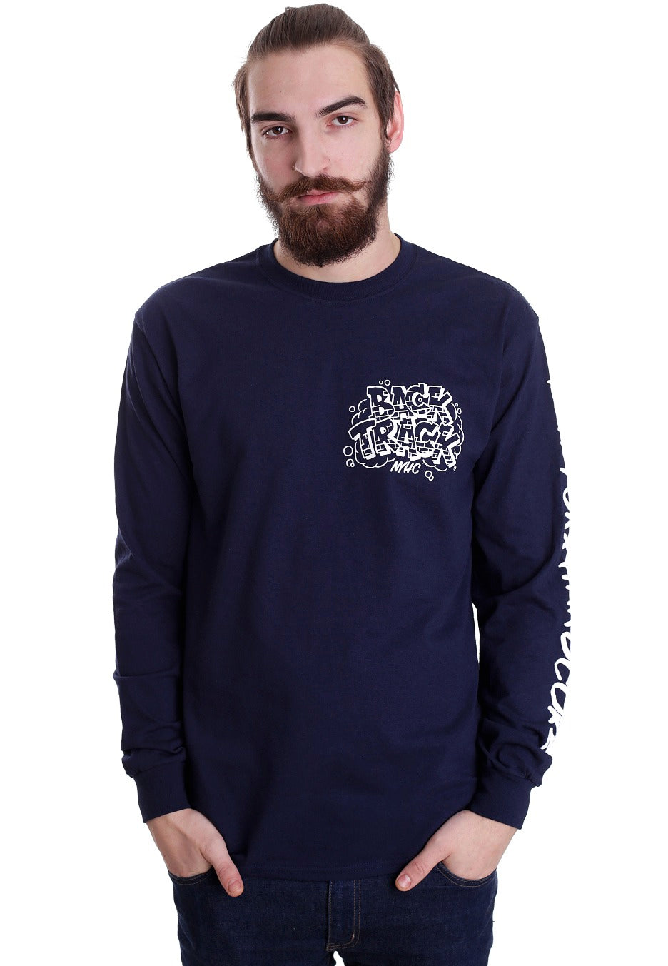 Backtrack - Graff Navy - Longsleeve Free Shipping Wholesale Pice