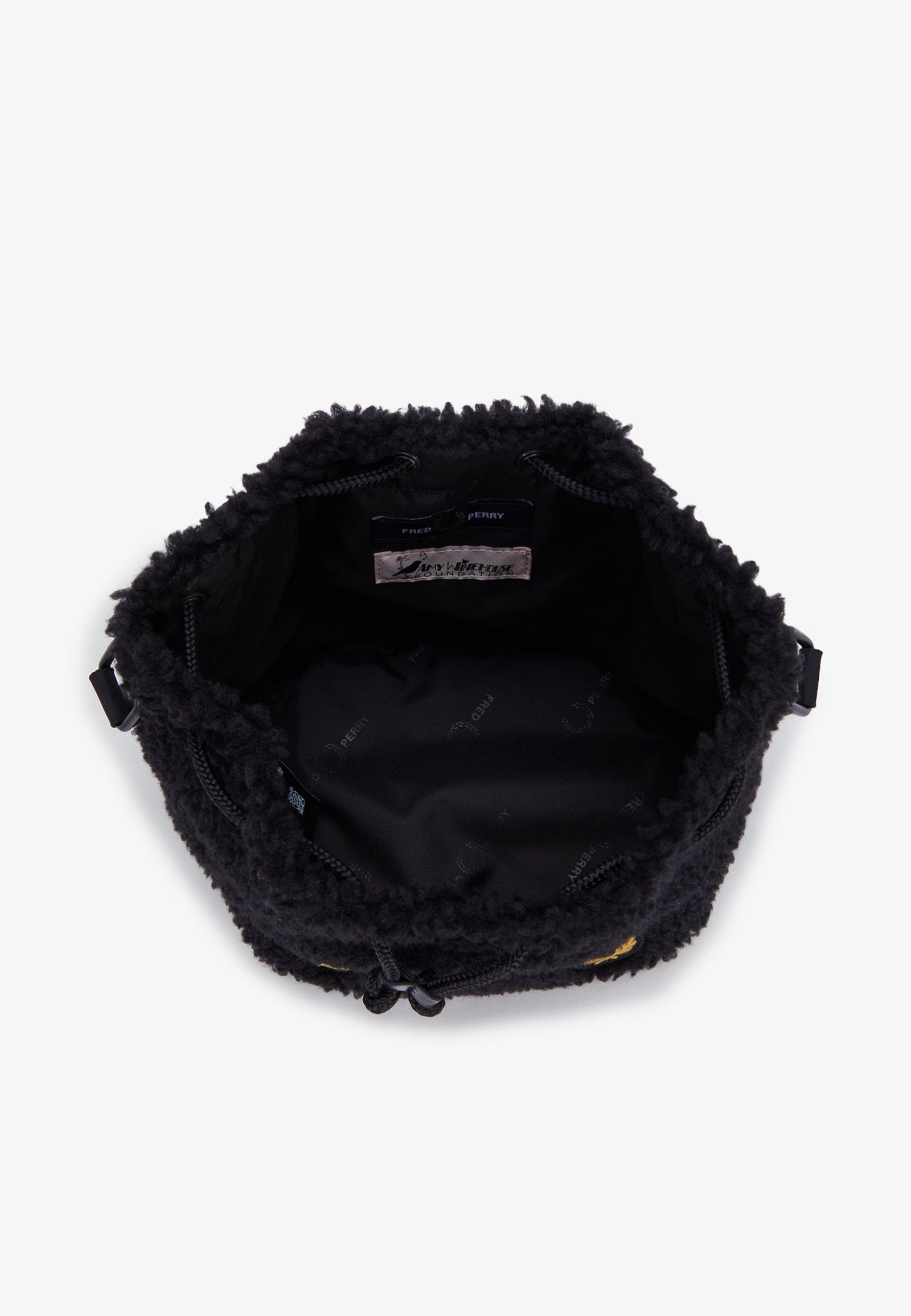 Fred Perry x Amy Winehouse - Amy Borg Bucket Black - Bag Cheap Tumblr