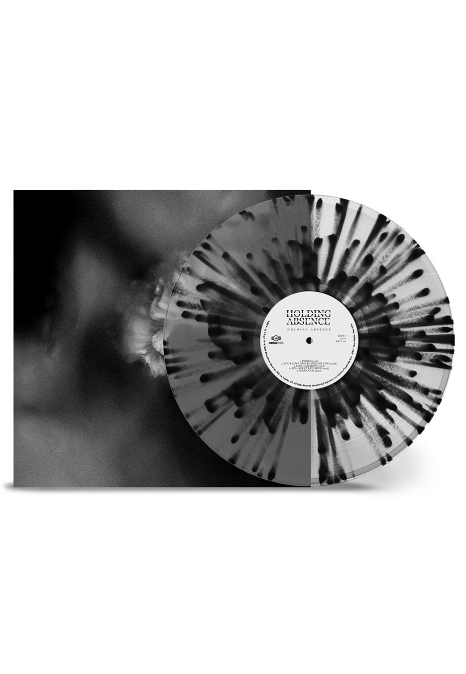 Holding Absence - Holding Absence Clear/Black - Splattered Vinyl Sale Classic