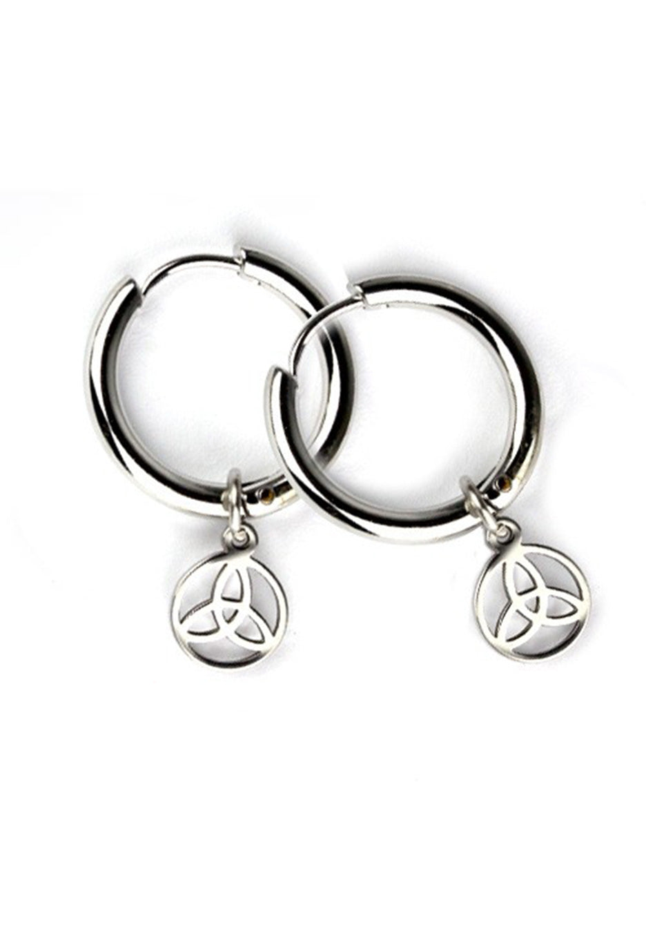 etNox - Hang Triquetra Silver - Earrings Sale Original