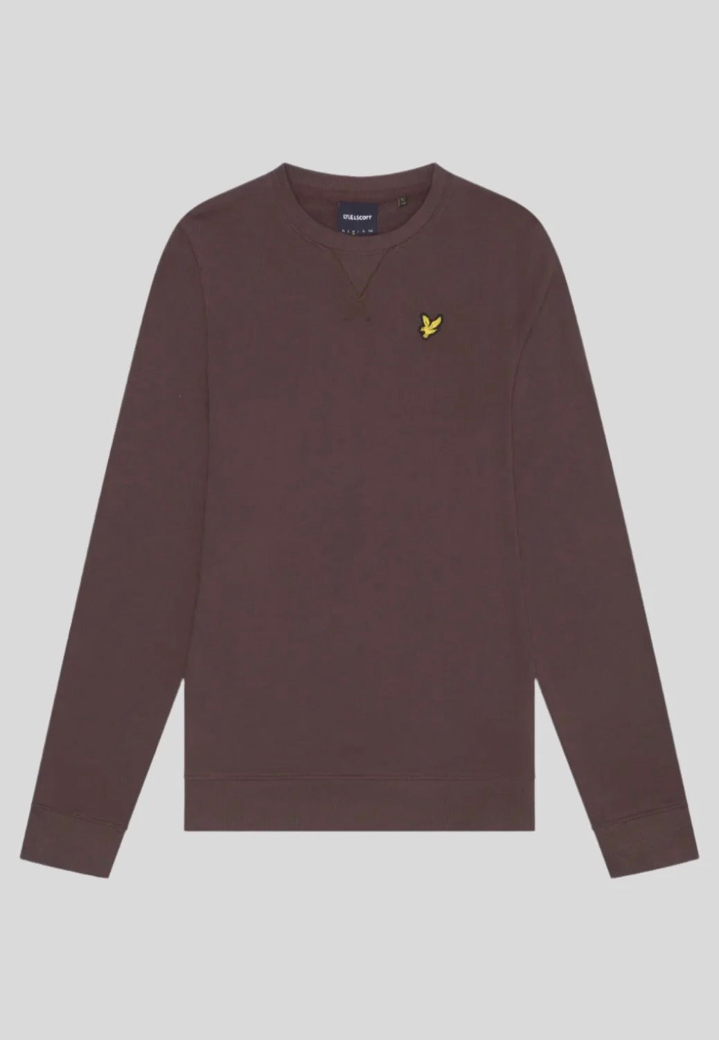 Lyle & Scott - Crew Neck Deep Mahogany - Sweater From China Sale Online