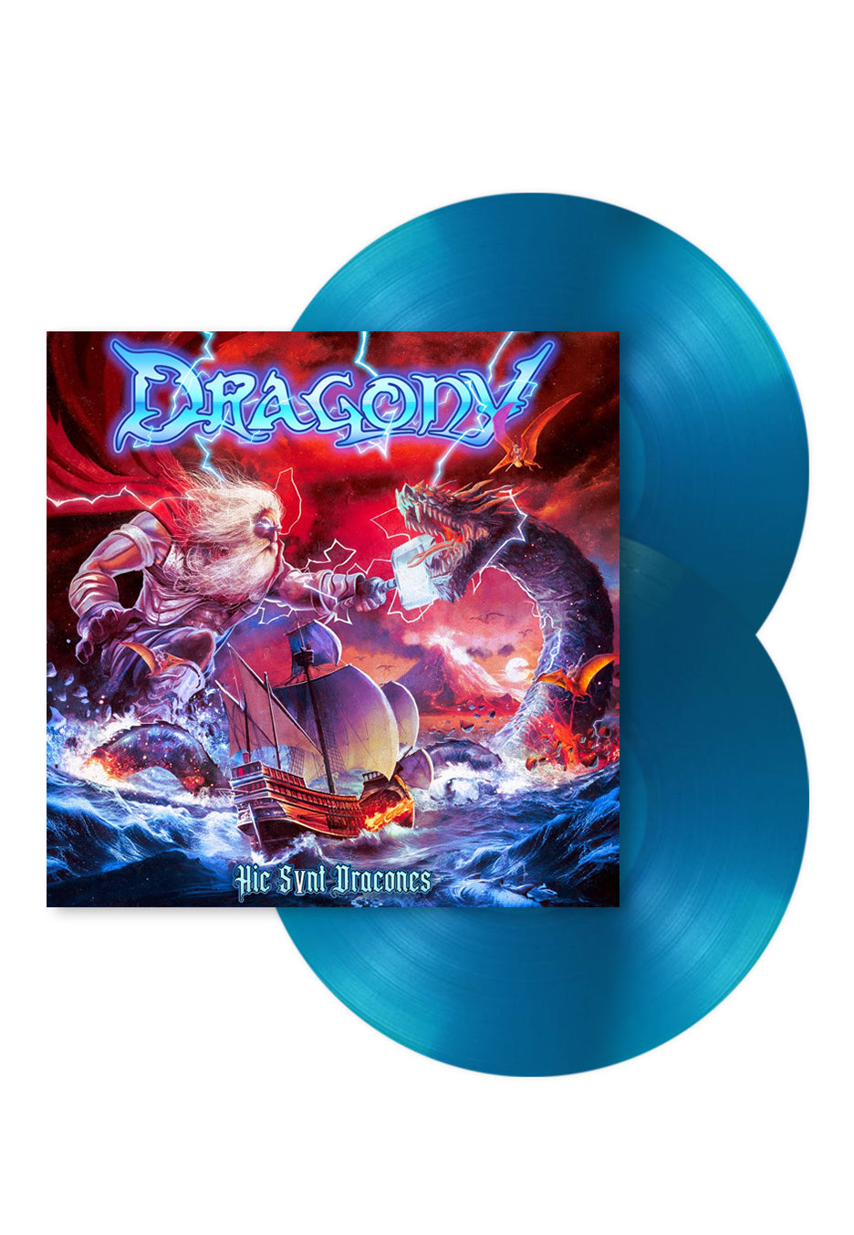 Dragony - Hic Svnt Dracones Ltd. Aquamarine - Colored 2 Vinyl Purchase Cheap Pice