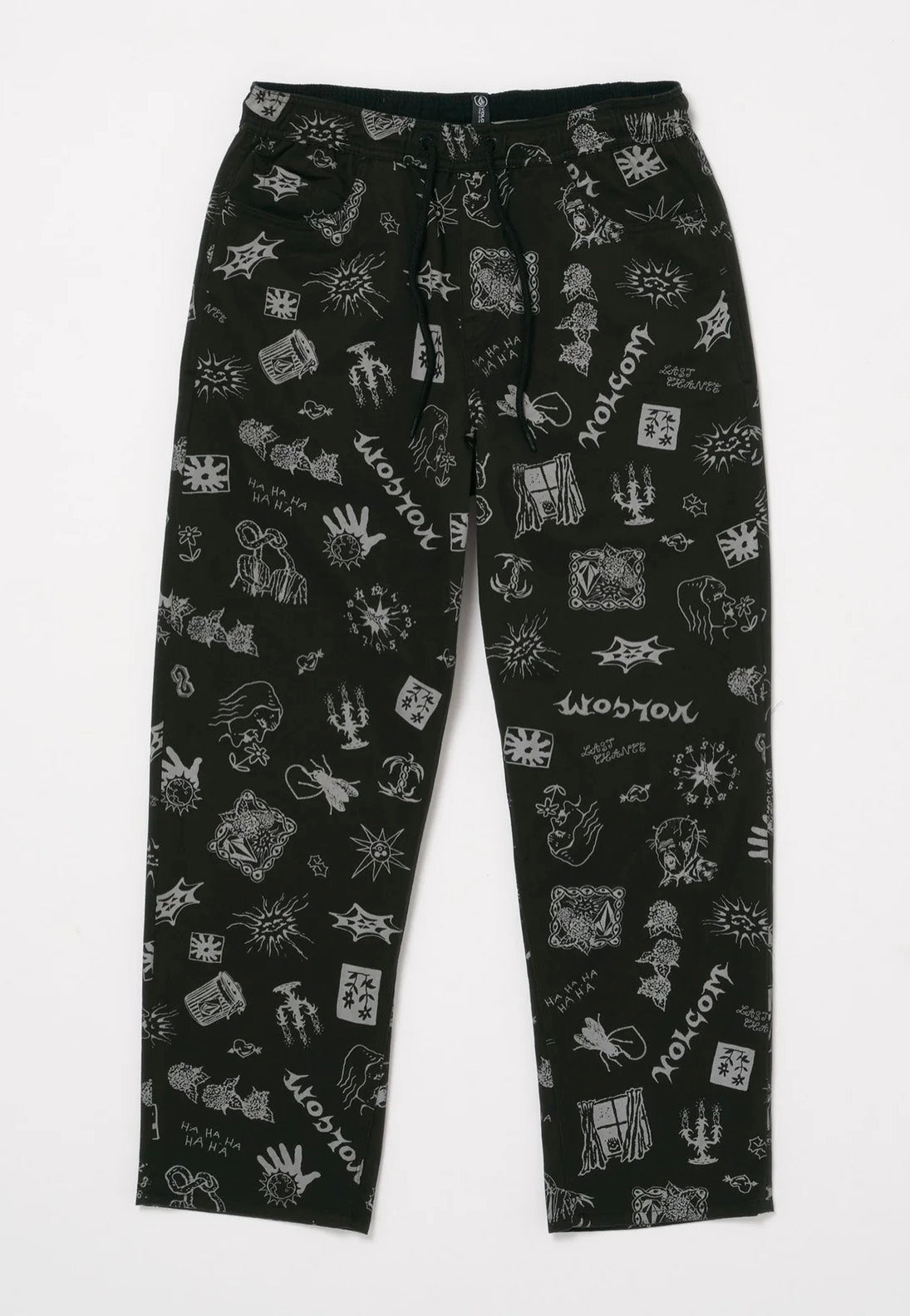 Volcom - Fa Keutchi Black - Pants Big Discount For Sale