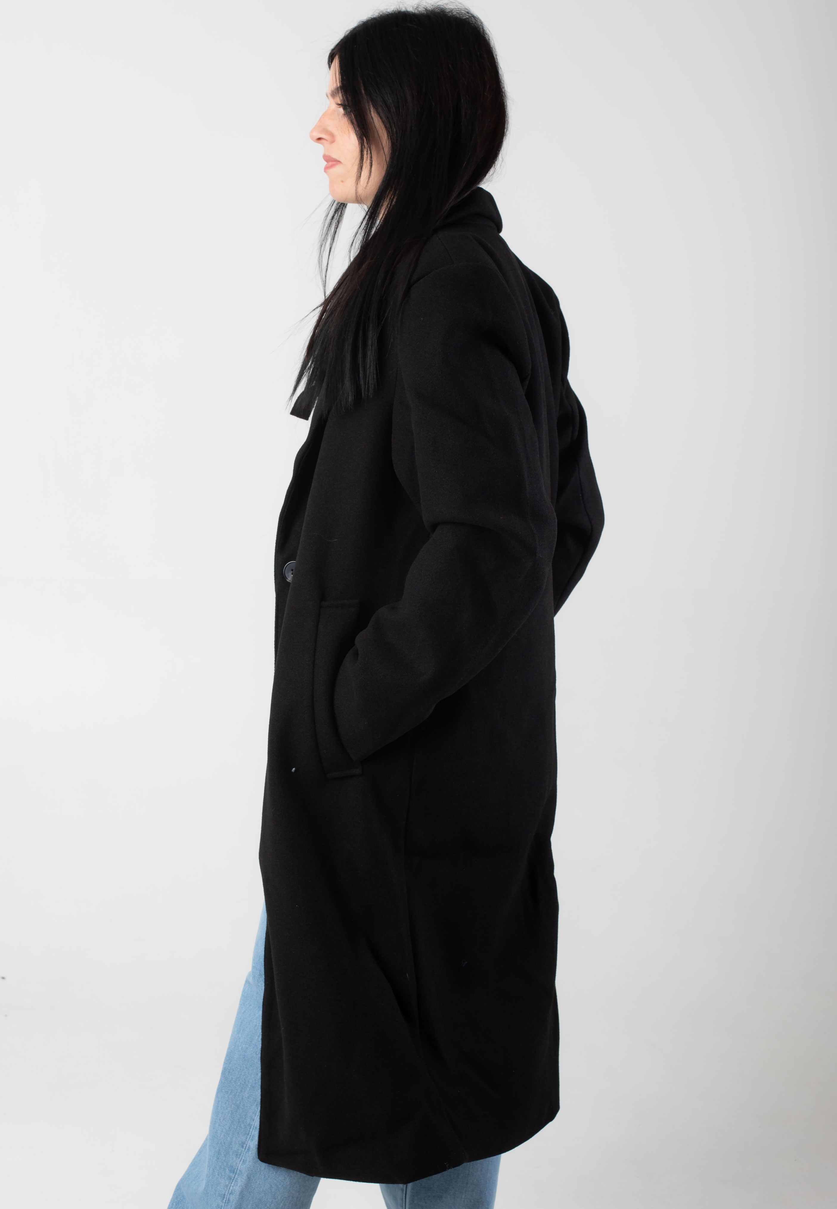 Urban Classics - Ladies Basic Black - Coat New Online