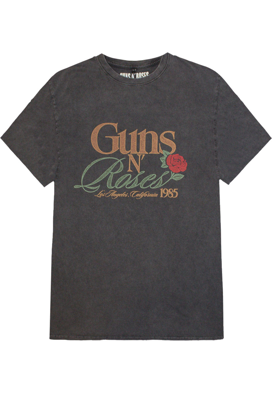 Guns N' Roses - California 1985 Stone Washed - T-Shirt