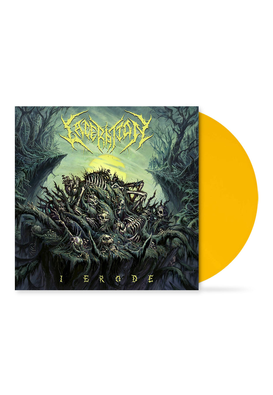 Laceration - I Erode Ltd. Easter Yellow - Colored Vinyl Sale Genuine