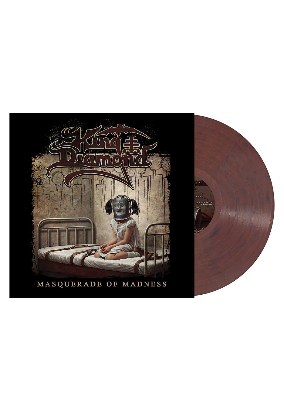 King Diamond - Masquerade Of Madness EP Clear Violet/Brown - Marbled Vinyl Brand New Unisex Sale Online