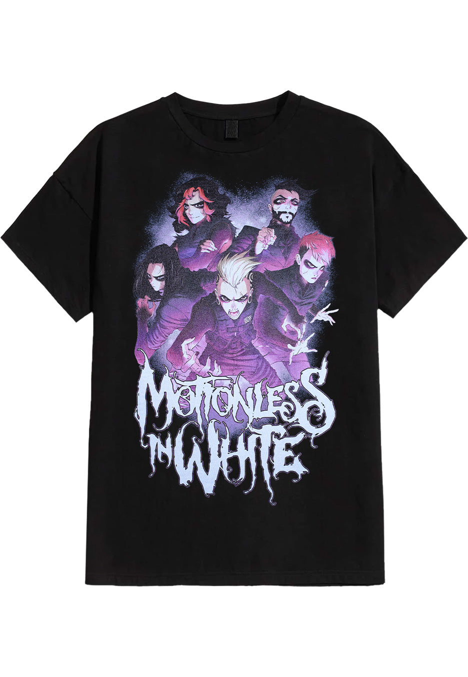 Motionless In White - Comic Band - T-Shirt Factory Outlet For Sale