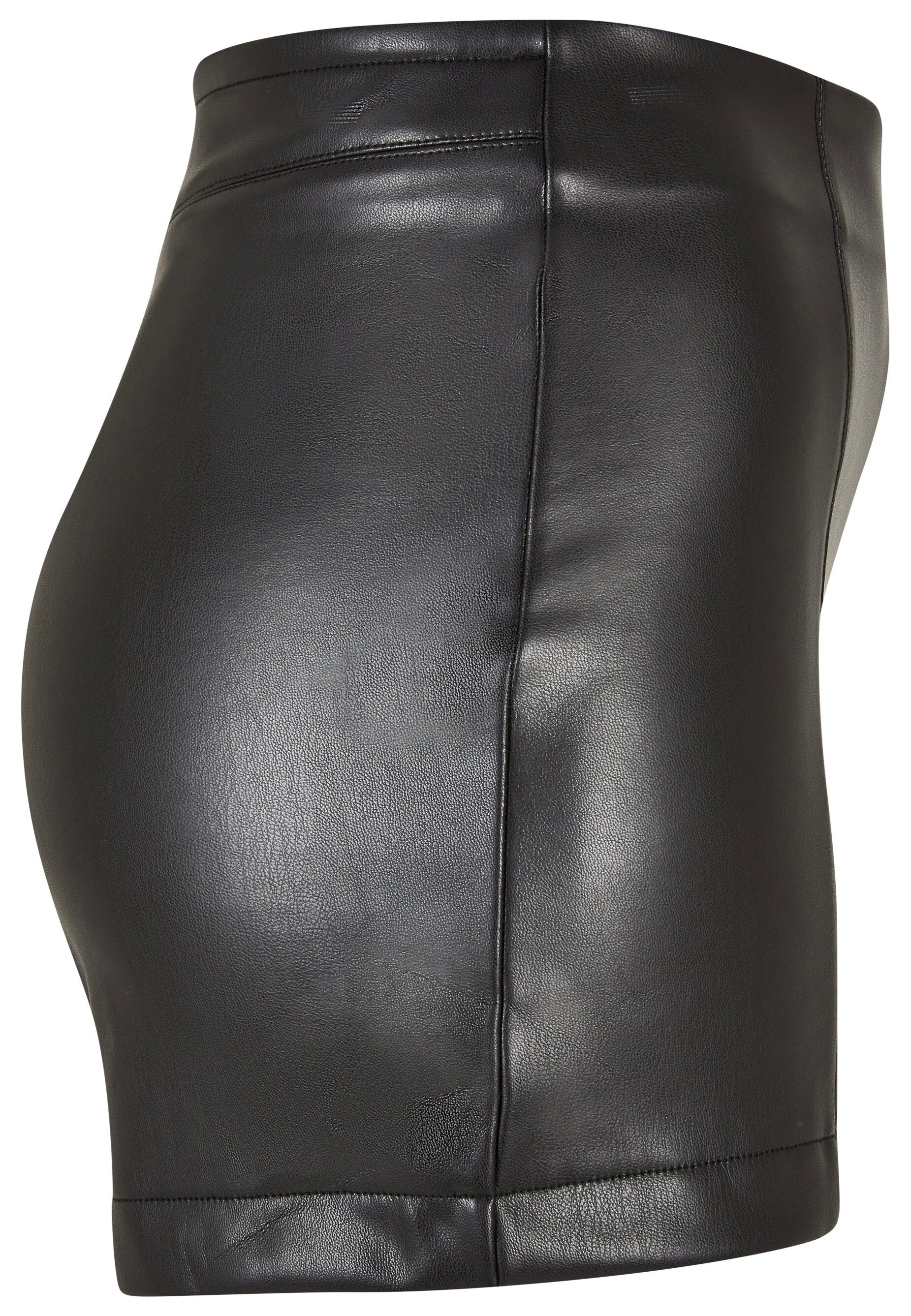 Urban Classics - Ladies Synthetic Leather Black - Shorts Sale Comfortable