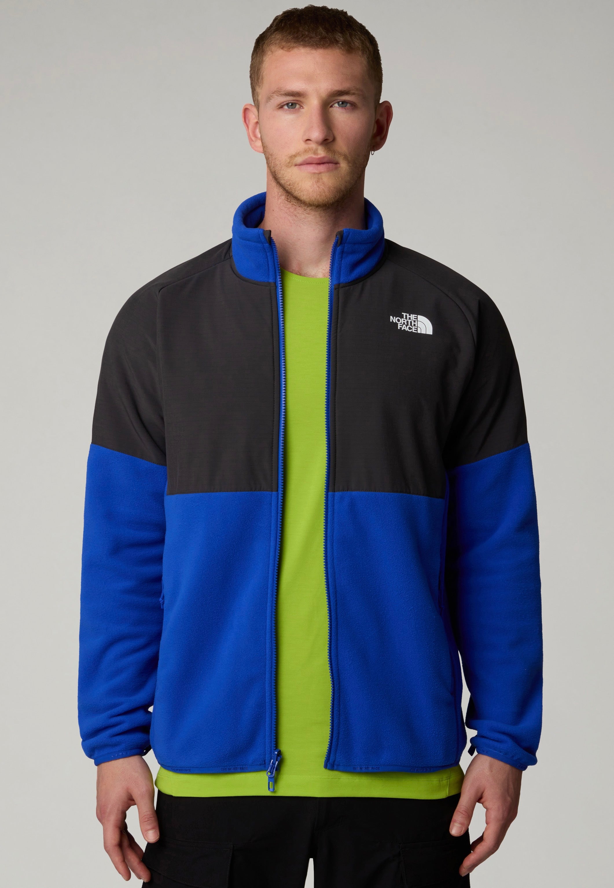 The North Face - Glacier Heavyweight Full Zip Tnf Blue/Asphalt Grey - Jacket Buy Cheap 100% Original