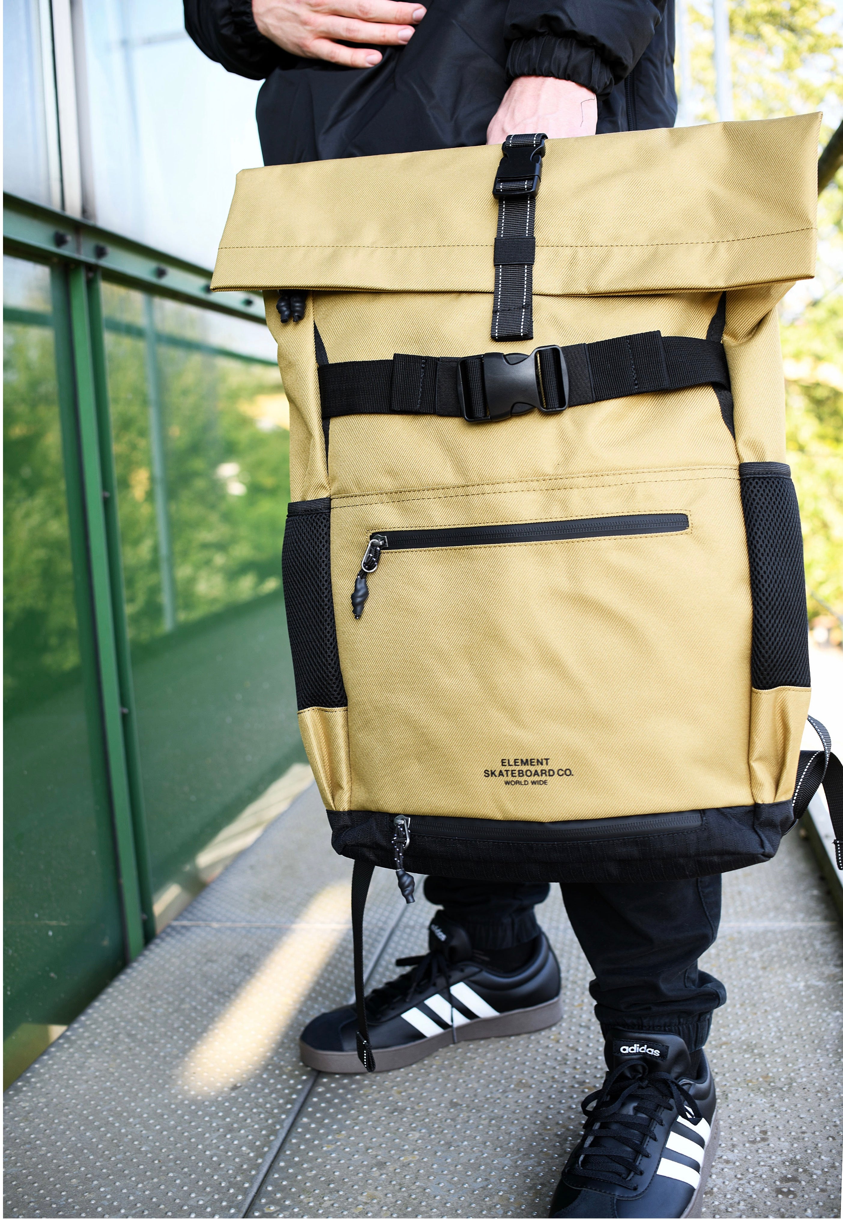 Element - Ground Skate Dull Gold - Backpack Websites Online