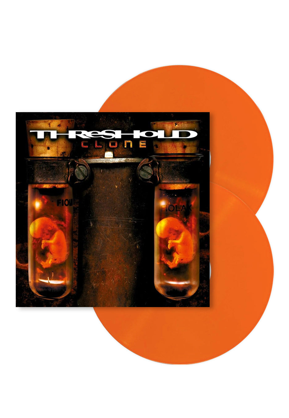 Threshold - Clone (2024 Remix) Ltd. Clear Orange - Colored 2 Vinyl Pices Cheap Pice