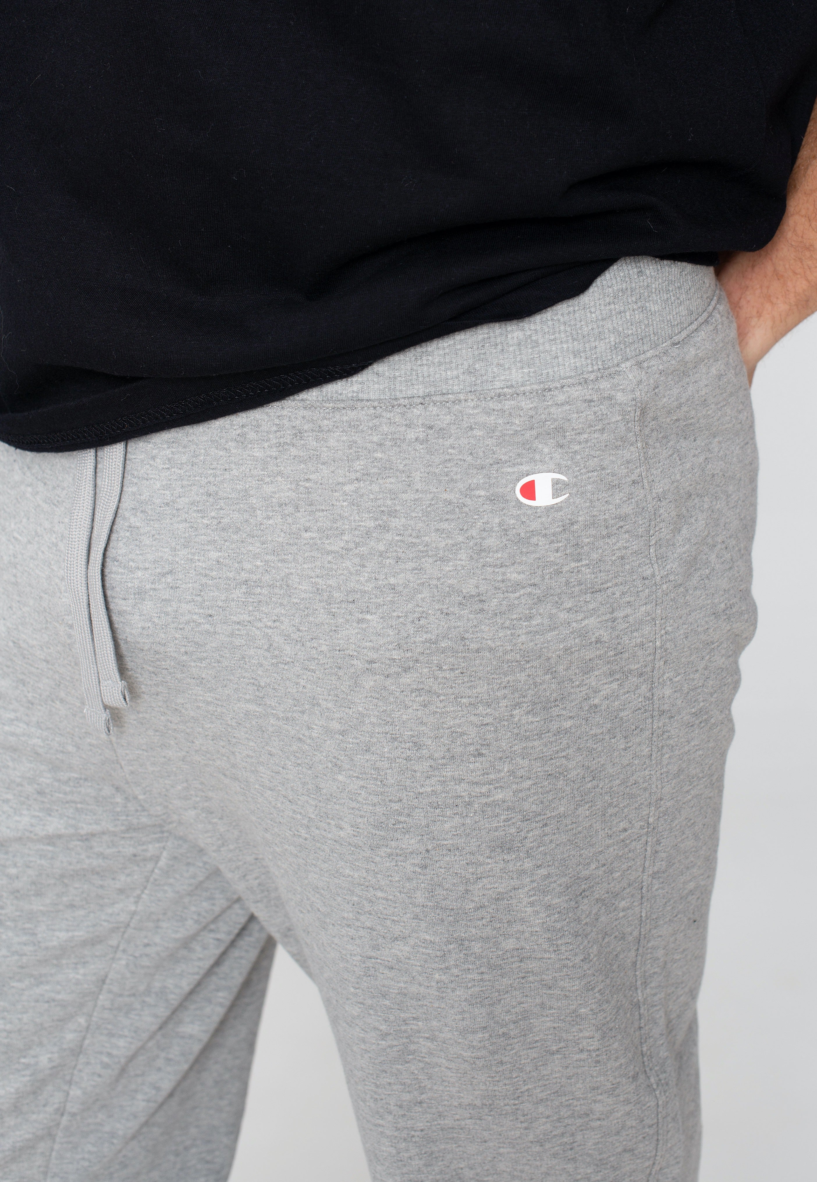 Champion - Rib Cuff Gray Melange Light - Sweat Pants Outlet 100% Original