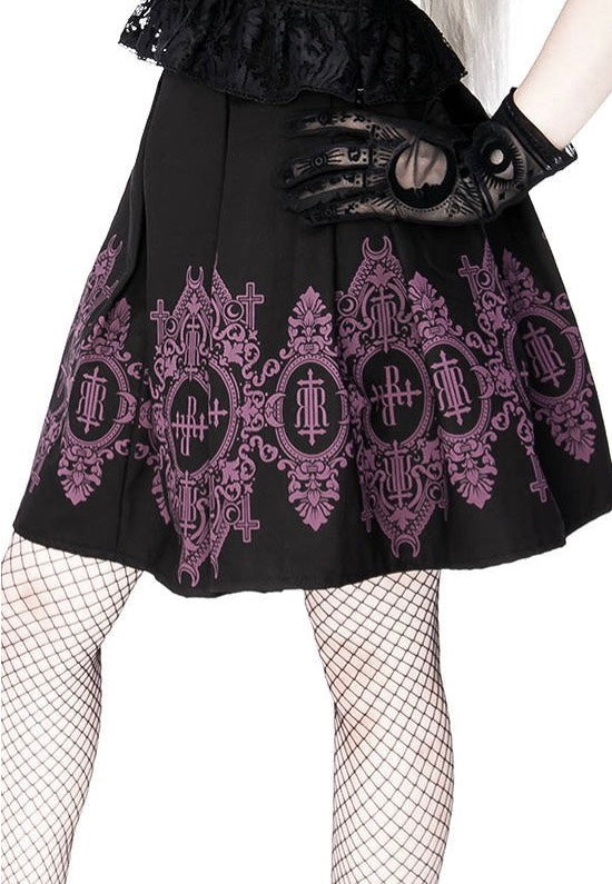 Restyle - Baroque Monogram Purple - Skirt Buy Cheap From China