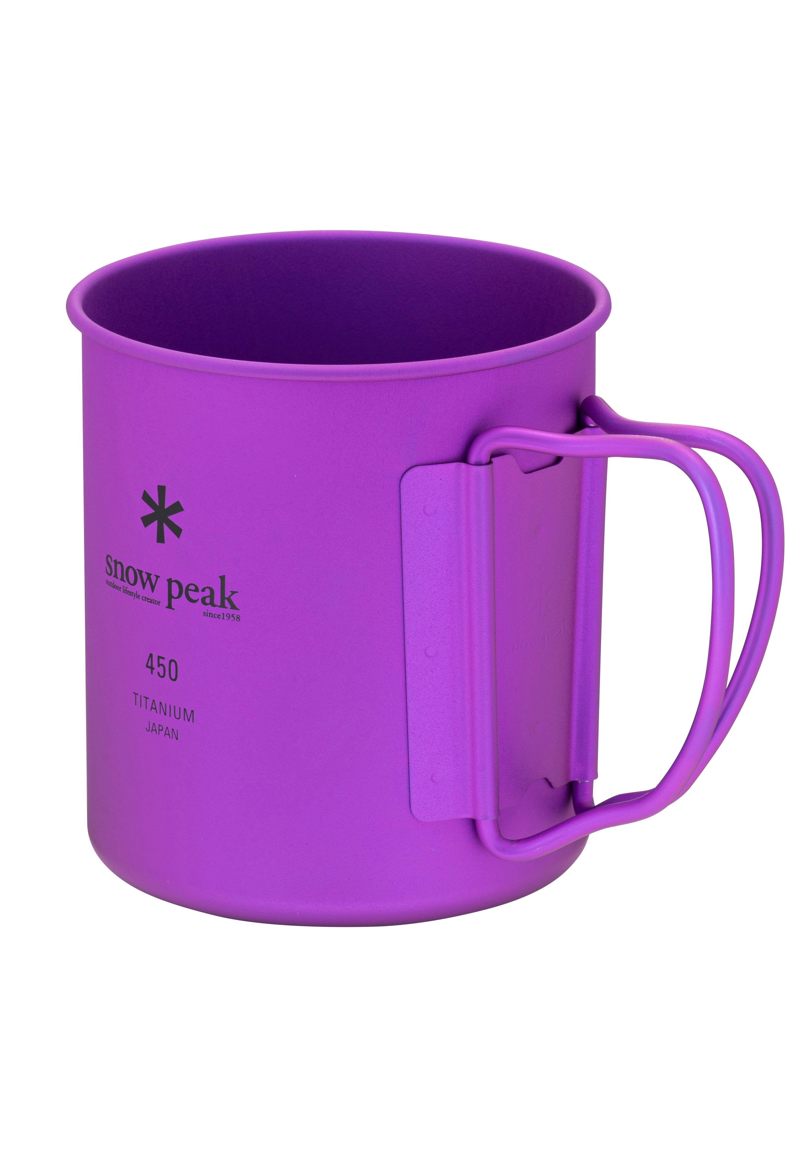 Snow Peak - Titanium Single 450 Anodized - Mug Cheap Store