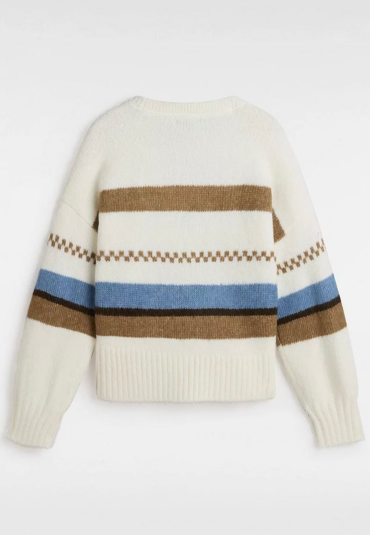 Vans - Valerie Stripe Marshmallow - Cardigan Purchase For Sale
