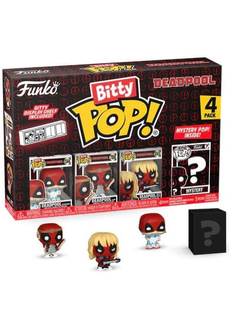 Deadpool - Dinopool Bitty POP! 4PK - Funko Pop Clearance Limited Edition