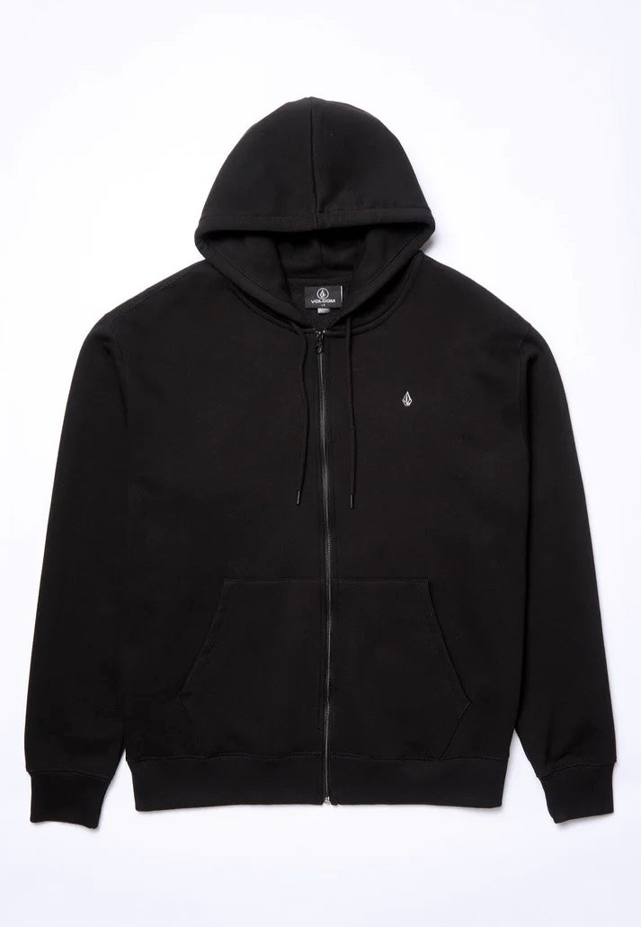 Volcom - Single Stone Zip Black - Zipper Discount Best Sale