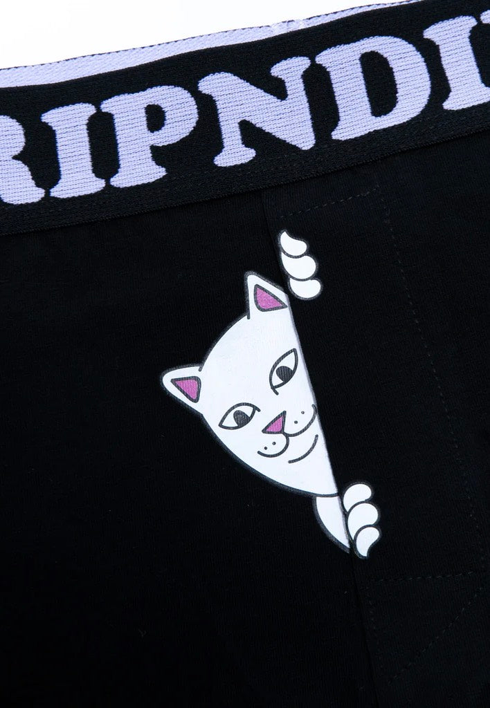 RIPNDIP - Peek A Nermal Black - Boxershorts For Sale Sale Online