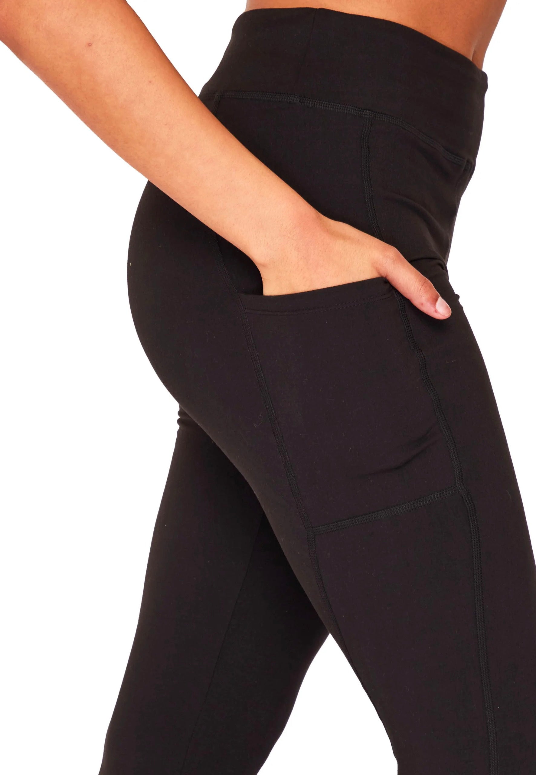 Pamela Mann - Leggings With Pockets  Black - Leggings Buy Sale Online