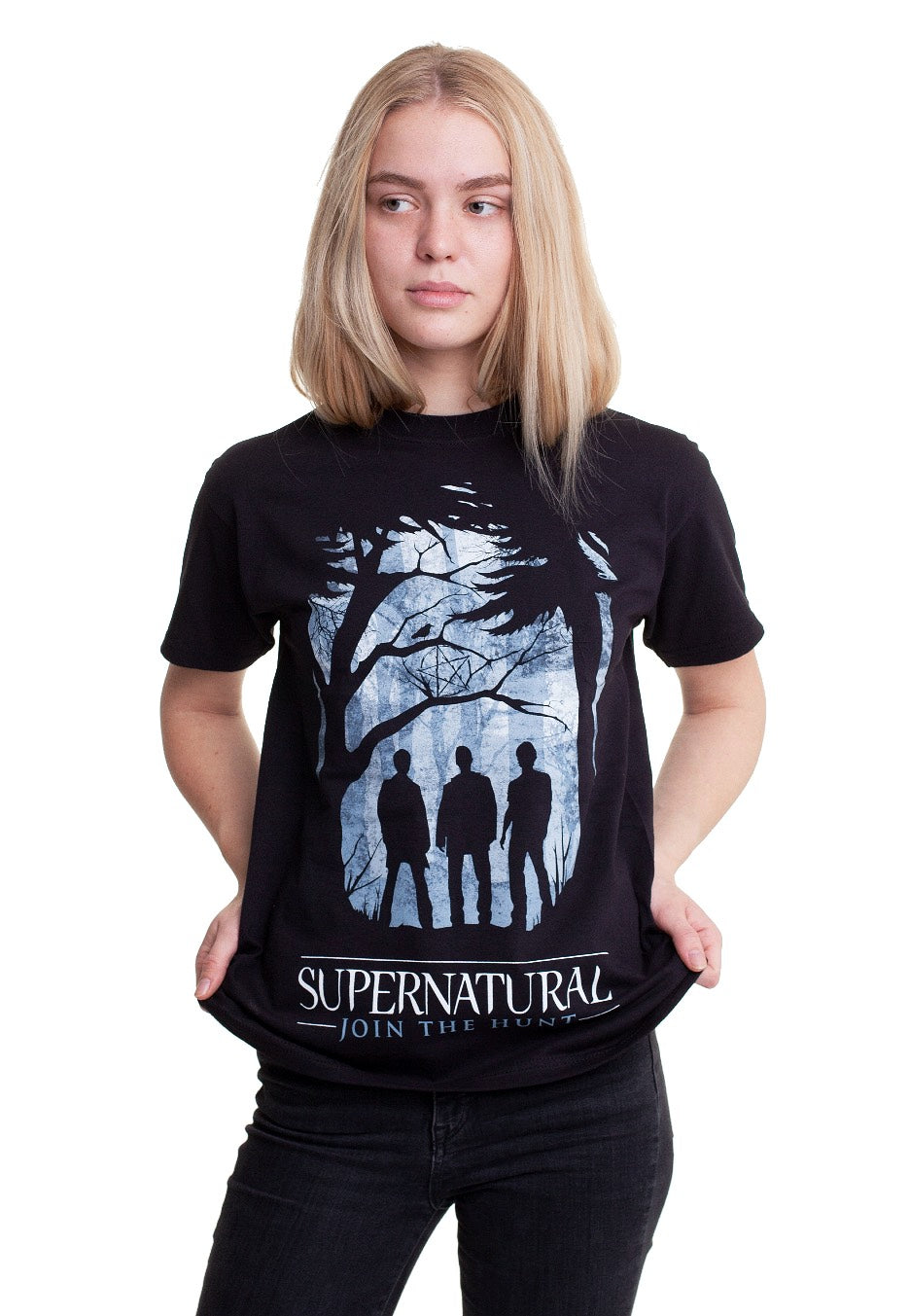 Supernatural - Silhouette - T-Shirt Largest Supplier Cheap Pice