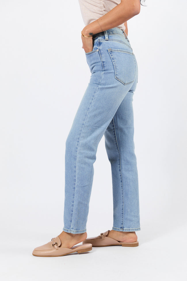 Eden Light Wash Straight Leg Jean Cheap Pice From China