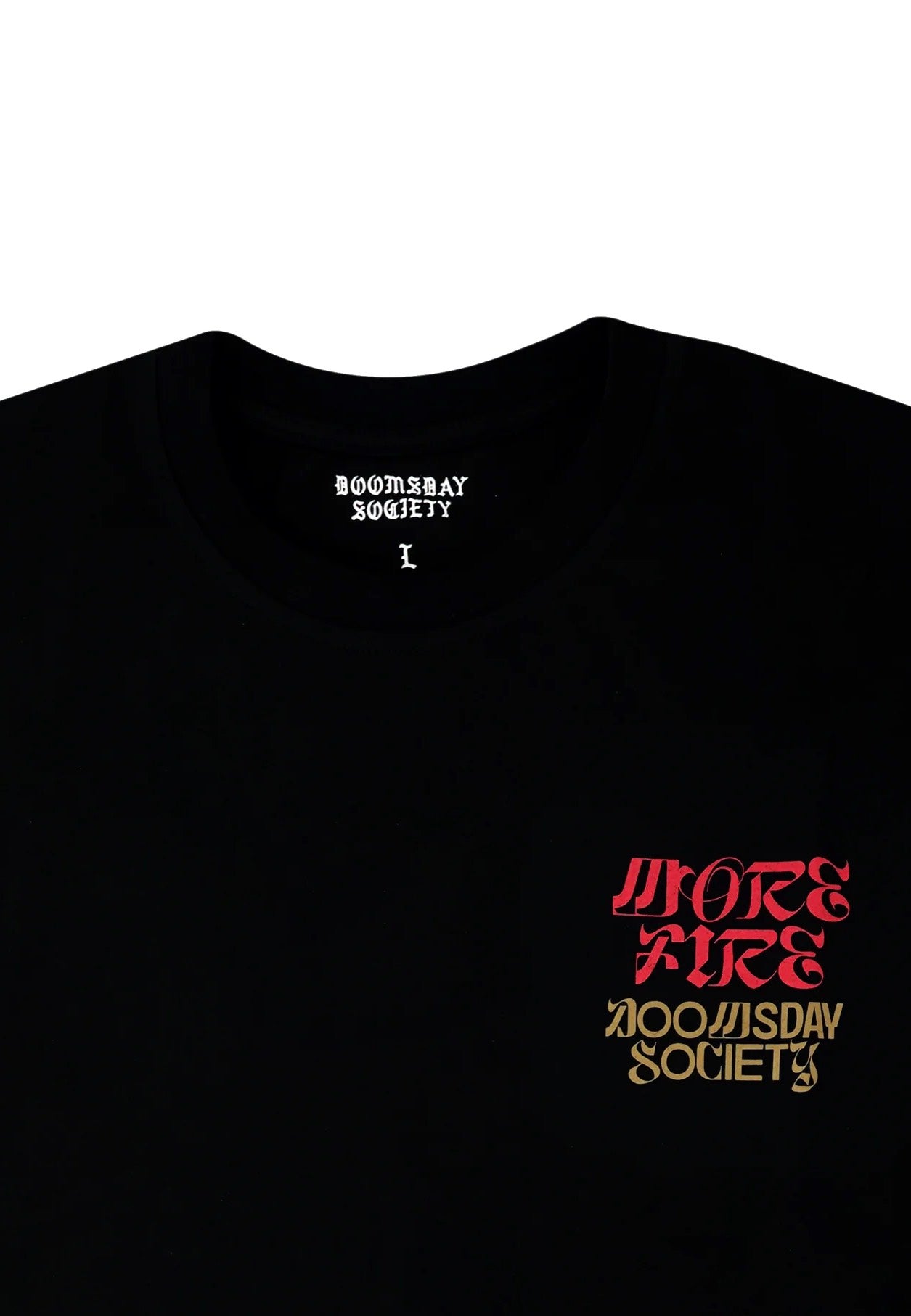 Doomsday Society - More Fire Black - T-Shirt Cheap Sale Eastbay