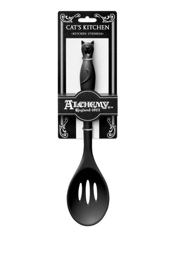 Alchemy England - Cat's Kitchen Slotted - Spoon