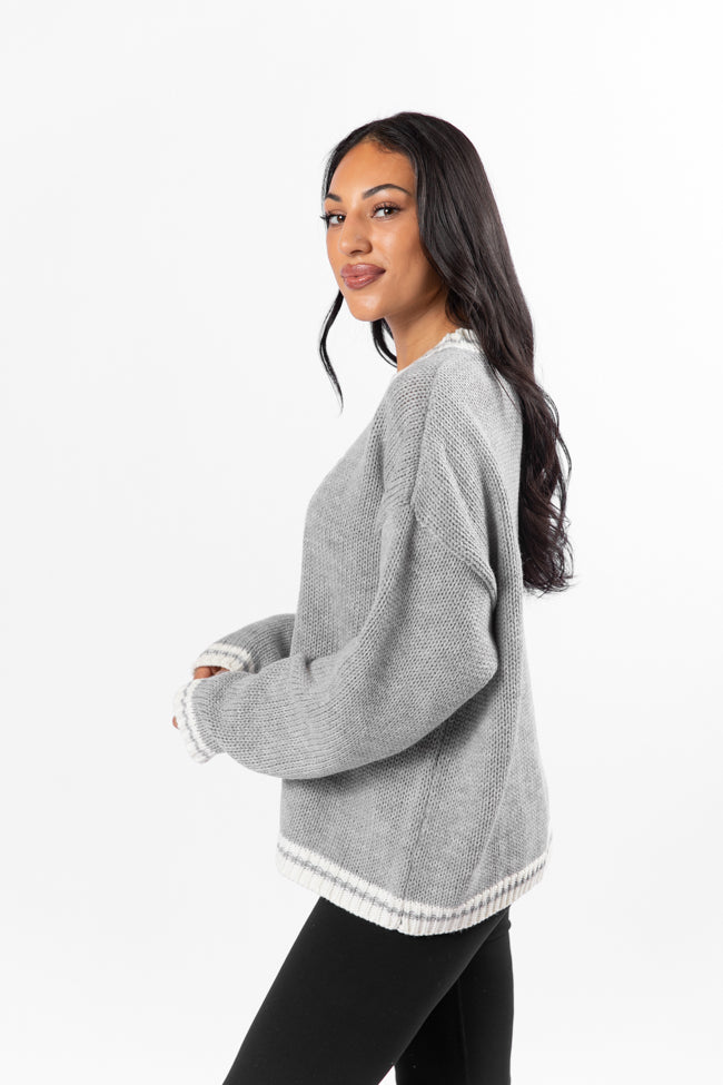 Stay At Home Club Grey Sweater SALE Low Pice Fee Shipping Cheap Online